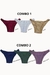 Combo Kit 3 Calcinhas Empina Bumbum