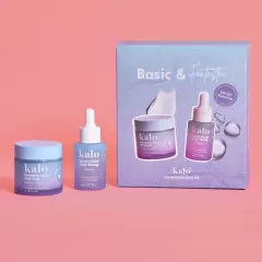 Imagen de Kit facial para pieles secas Basic & Fantastic crema + serum Kalo