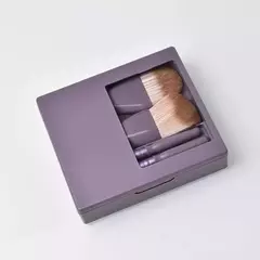 Set de brochas con estuche y espejo x 5 en internet