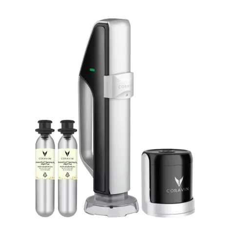 Coravin Sparkling Con Tapón Para Espumantes + 2 Capsulas 112445