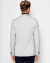 Blazer de Malha Cinza Claro