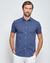 Camisa Tinturada Azul MC