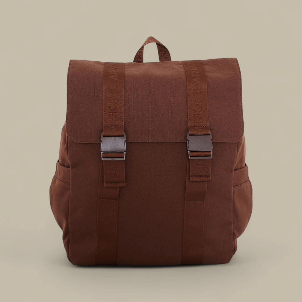 Mochila Farm ETC Bossa Marrom Original Lisa Verão 26