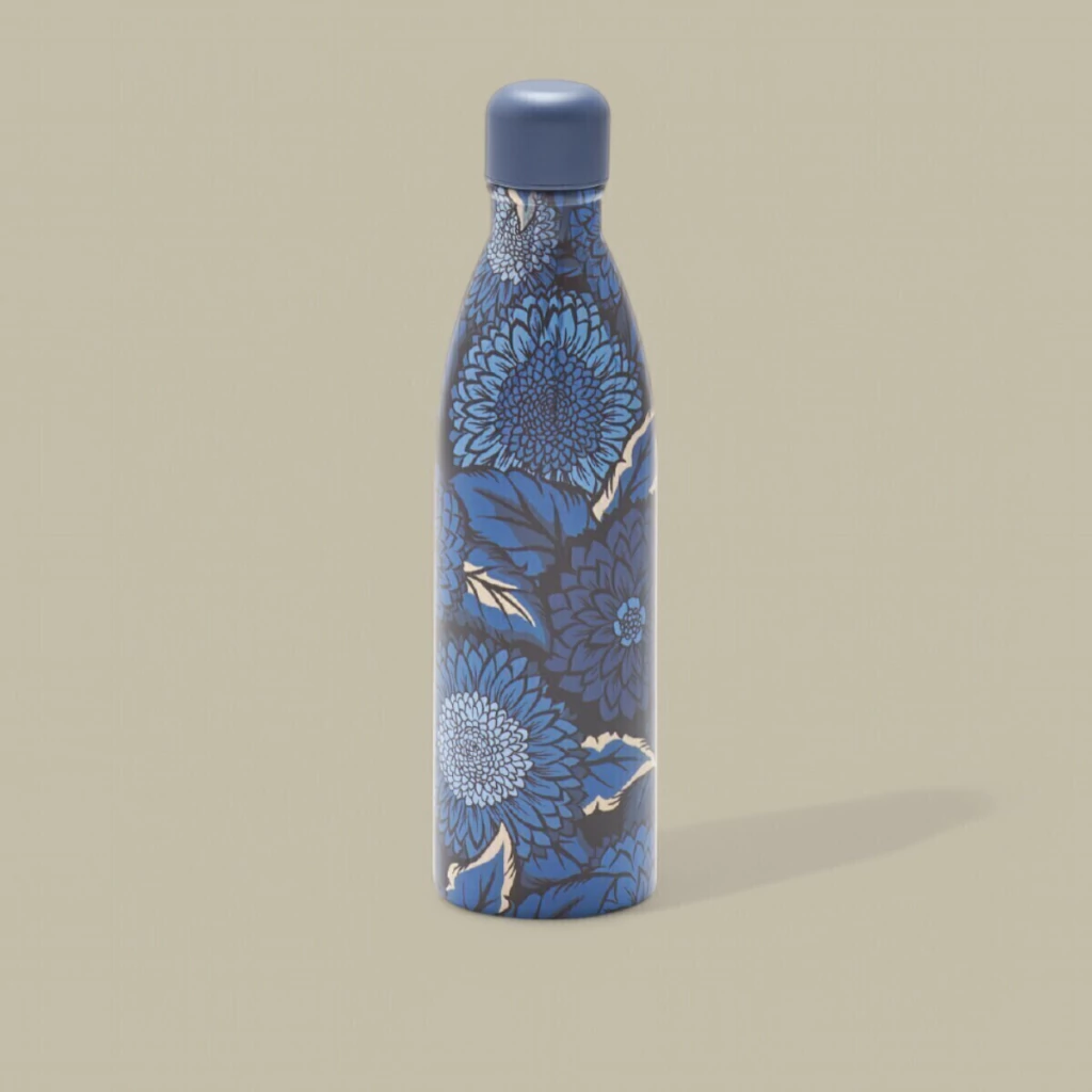 Garrafa Farm Glub Glub 750ml Floral Vintage