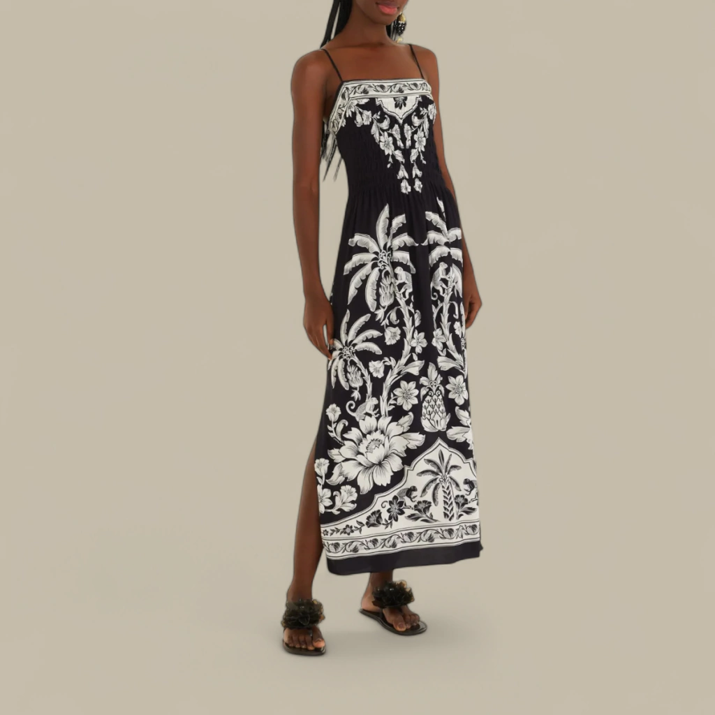 Vestido Feminino Farm Cropped Guanacaste Estampado Original