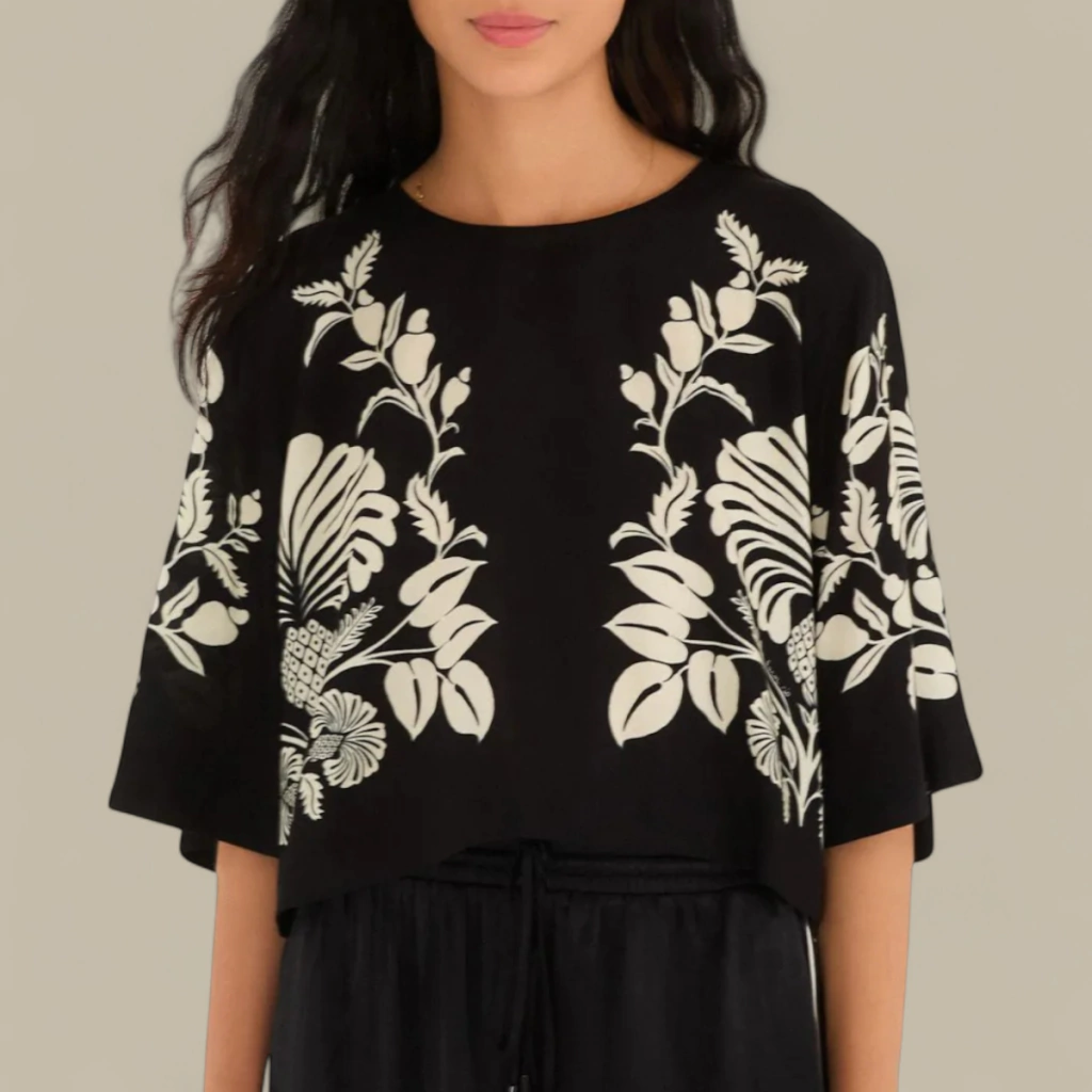 Blusinha T-Shirt Cropped Farm Sintra Original Verão 26