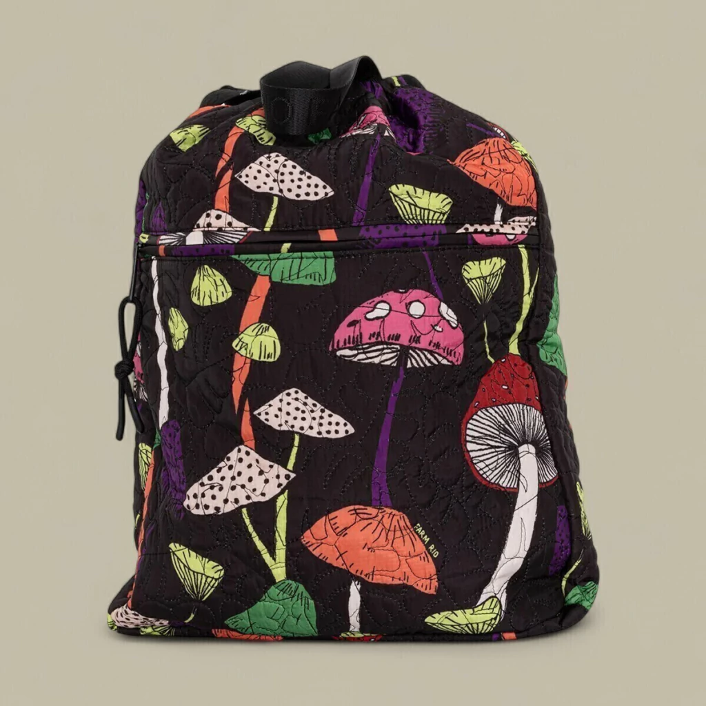 Bolsa Farm Ginga Estampa Cogumelos