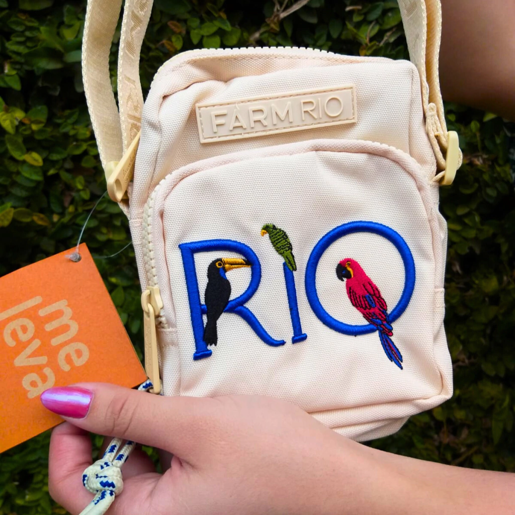 Bolsa Farm Gema Rio Off White