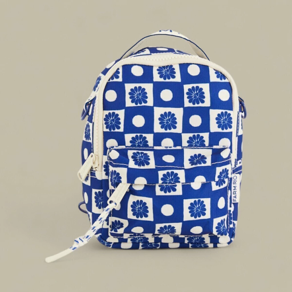 Mochila Borogodó Farm Quadriculado Palermo Verão 25