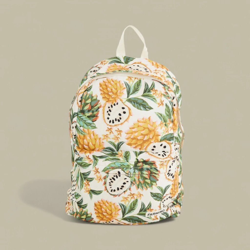 Mochila Xodó Farm Biriba Off White Verão 25