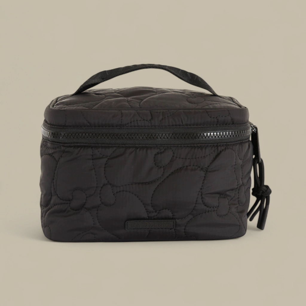 Necessaire Farm Me Leva Liso Preto Verão 25