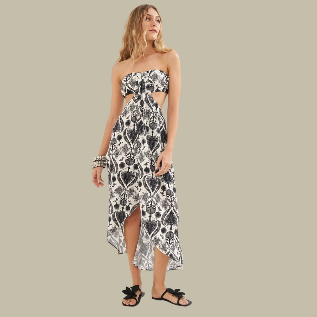 Vestido Colcci Estampado Feminino Camelia Original