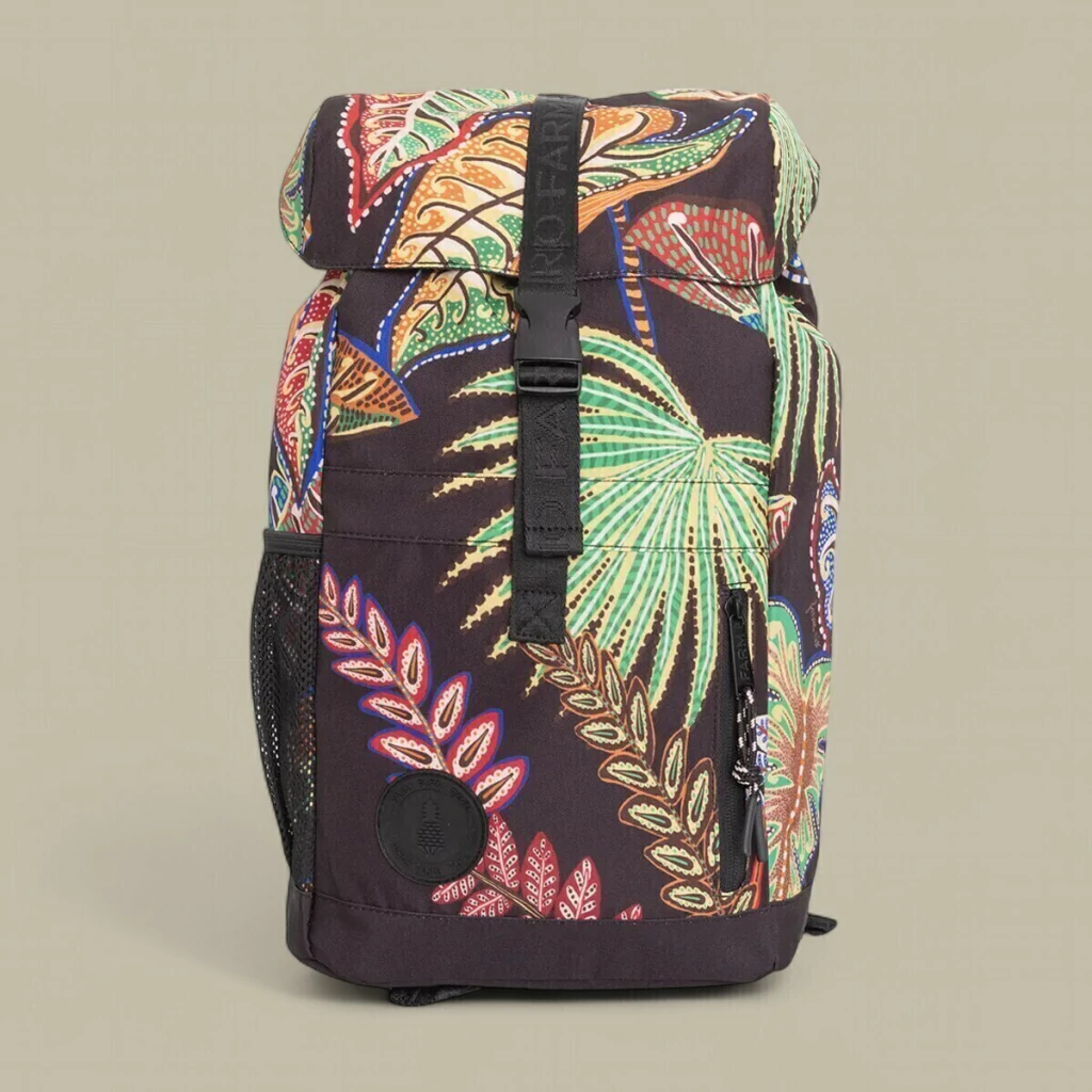 Mochila Farm Coisa Nossa Folhagem Cool