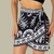 Saia Farm Curta Pareô Estampada Coqueiral Feminina - comprar online