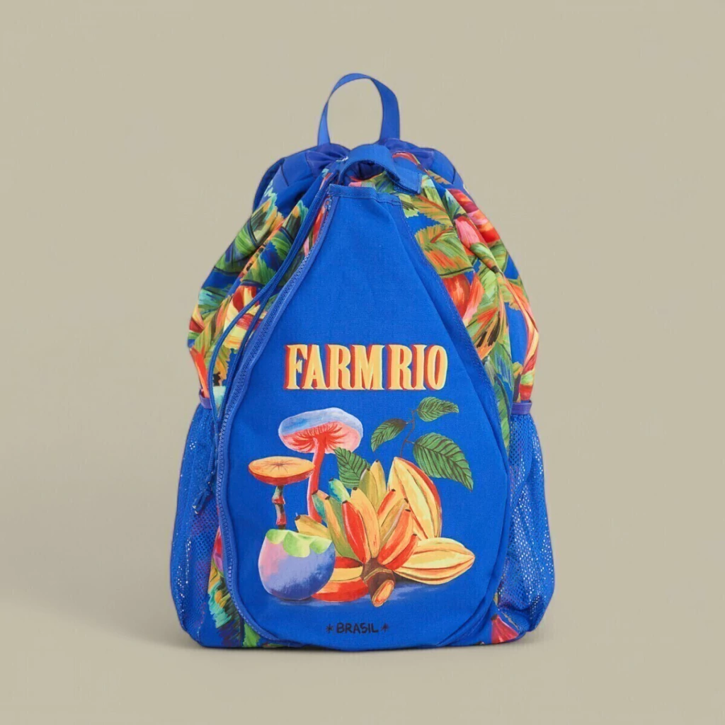 Mochila Pra Jogo Farm ETC Arco Íris da Terra Azul Verão 25