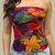 Top Farm Estampado Floral Tropical Feminino Inverno 25 - LOJA ALWAYS