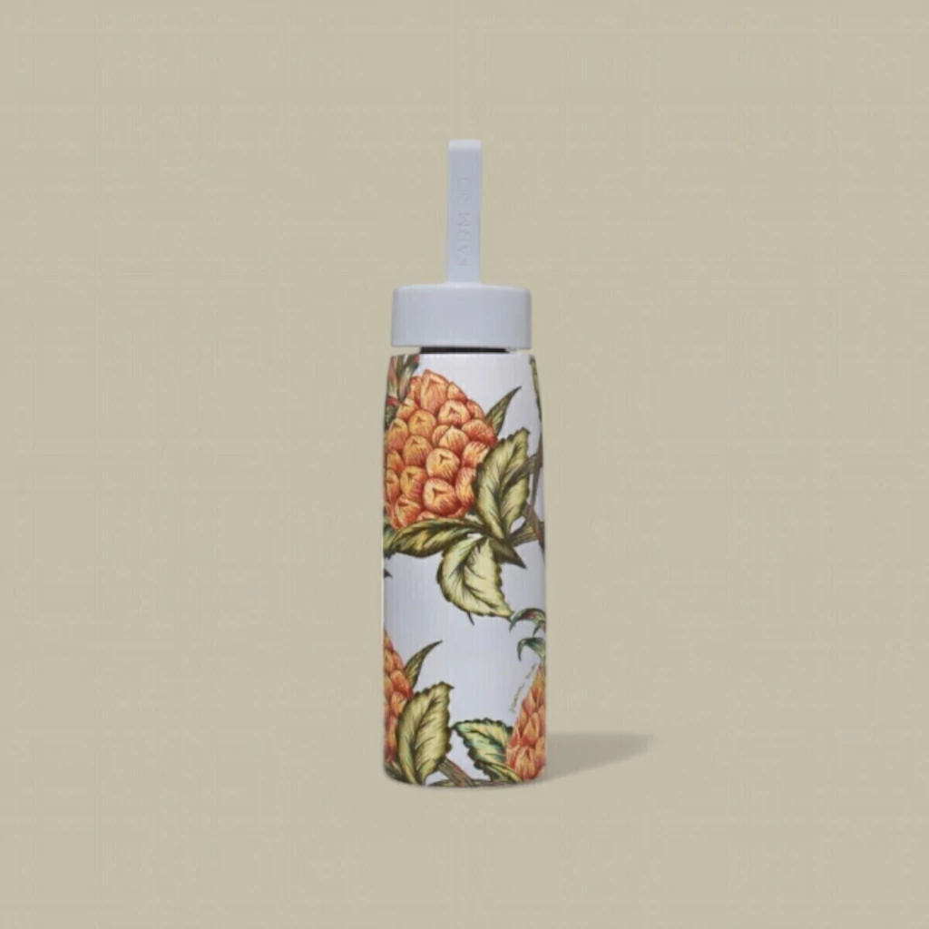Garrafa Farm Que Sede 500ml Suco De Abacaxi