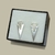 Brinco Fem Triangular Zirconia Prata 925 Legítima - comprar online