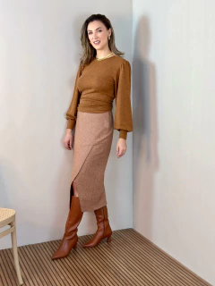 Blusa Confort com Manga Bufante - Manofatto Store PF