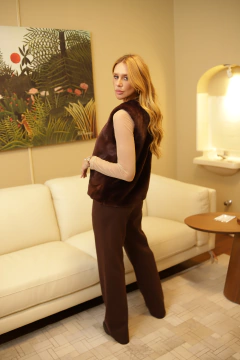 Calça Reta Malha Twist - loja online