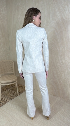 Blazer Alongado em Sarja de Linho Manofatto - Manofatto Store PF