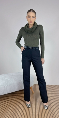 Imagem do Blusa de Malha com Gola Avulsa