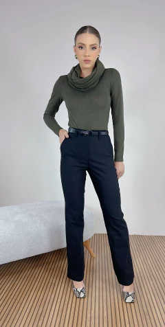 Imagem do Blusa de Malha com Gola Avulsa