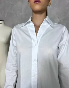 Camisa Branca Alongada - loja online