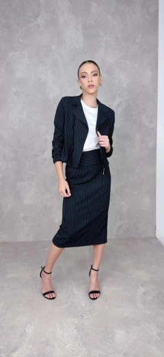Jaqueta Perfecto Risca de Giz - Manofatto Store PF