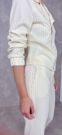 Jaqueta Perfecto Risca de Giz - Manofatto Store PF