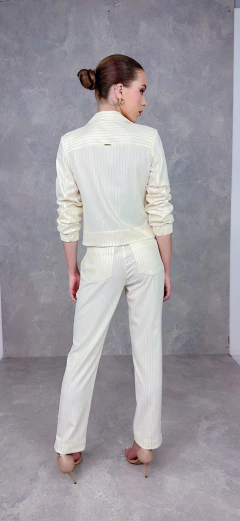 Jaqueta Perfecto Risca de Giz - comprar online