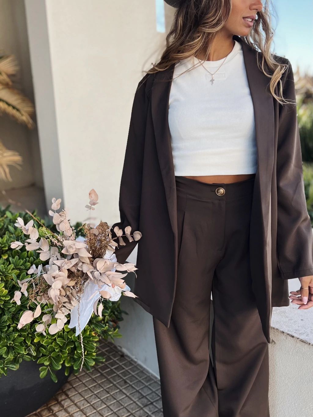 BLAZER MERLI MOKA