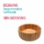 Bowl de Bambu Canelado 15 cm Oikos na internet