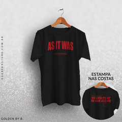 CAMISETA AS IT WAS - HARRY STYLES - comprar online