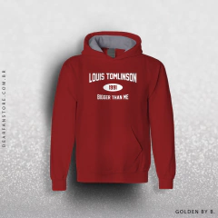 MOLETOM BIGGER THAN ME - LOUIS TOMLINSON - loja online