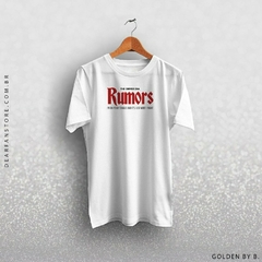 CAMISETA RUMORS - THE DRIVER ERA na internet
