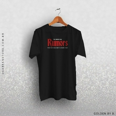 CAMISETA RUMORS - THE DRIVER ERA - dear fan store