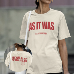 CAMISETA AS IT WAS - HARRY STYLES