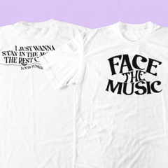 CAMISETA FACE THE MUSIC - LOUIS TOMLINSON