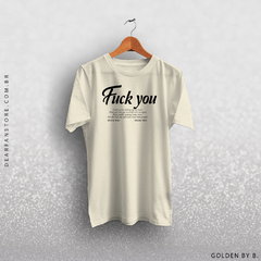 CAMISETA F**K YOU - WILLOW - dear fan store