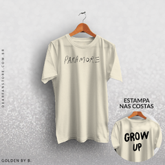 CAMISETA GROW UP - PARAMORE - dear fan store