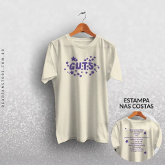 CAMISETA GUTS - OLIVIA RODRIGO - dear fan store
