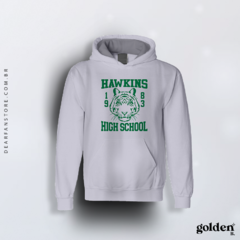 MOLETOM HAWKINS HIGH SCHOOL - STRANGER THINGS na internet