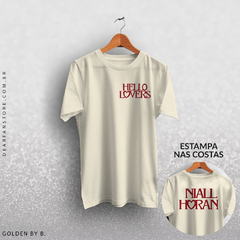CAMISETA HELLO LOVERS - NIALL HORAN - loja online