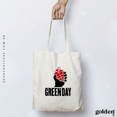 ECOBAG HEART LIKE A HAND GRENADE - GREEN DAY