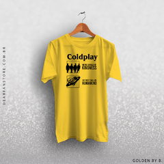 CAMISETA HUMANKIND - COLDPLAY - dear fan store