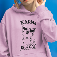 MOLETOM KARMA IS A CAT