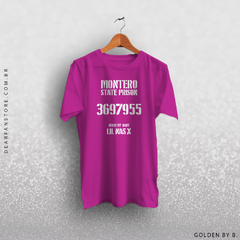 CAMISETA MONTERO STATE PRISON - LIL NAS X - loja online