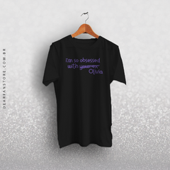 CAMISETA OBSESSED - OLIVIA RODRIGO na internet