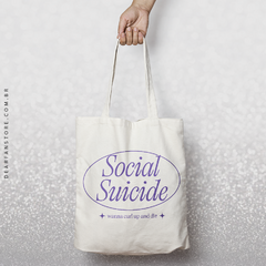 ECOBAG SOCIAL SU*CIDE - OLIVIA RODRIGO - comprar online